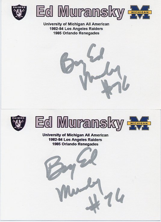 Ed Muransky - Los Angeles Raiders