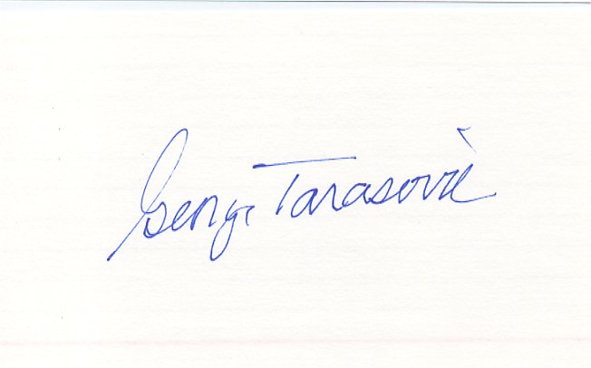 George Tarasovic - Pittsburgh Steelers