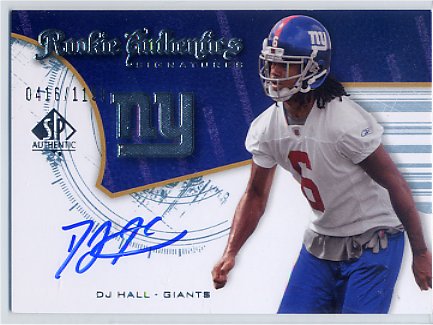 DJ Hall - New York Giants
