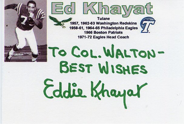 Ed Khayat - Washington Redskins