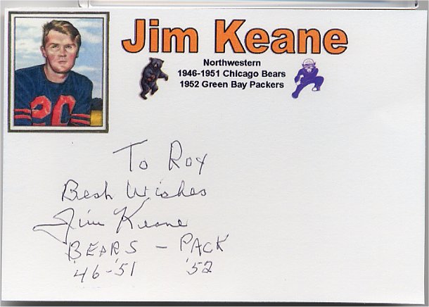 Jim Keane - Chicago Bears