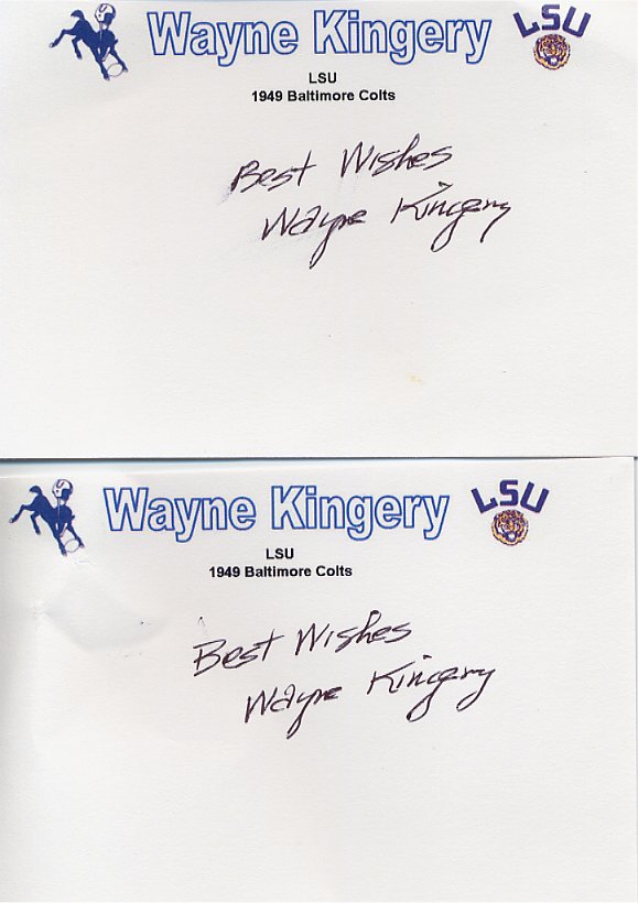 Wayne Kingery - Baltimore Colts