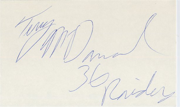 Terry McDaniel - Oakland Raiders