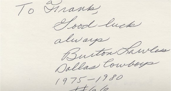 Burton Lawless - Dallas Cowboys