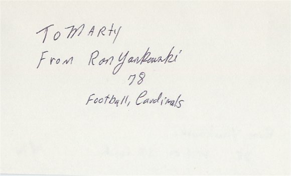 Ron Yankowski - St Louis Cardinals
