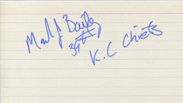 Mark Bailey - Kansas City Chiefs