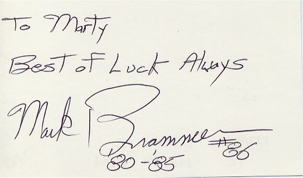 Mark Brammer - Buffalo Bills