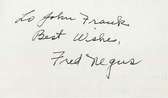 Fred Negus - Chicago Rockets