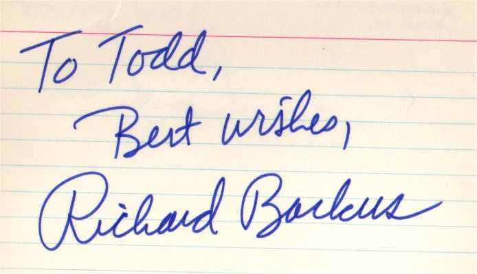 Richard Backus - Actor
