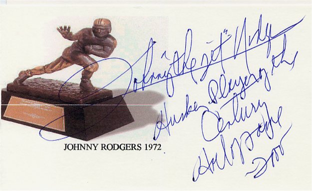 Johnny Rodgers - Nebraska Cornhuskers