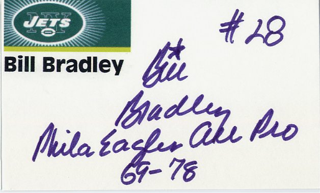Bill Bradley - Philadelphia Eagles