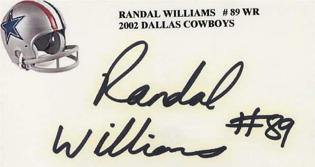 Randal Williams - Dallas Cowboys