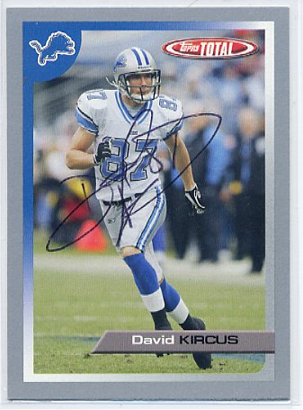 David Kircus - Detroit Lions
