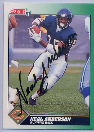 Neal Anderson - Chicago Bears