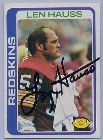 Len Hauss - Washington Redskins