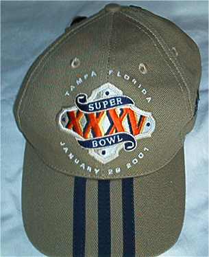 Volunteer Hat - Super Bowl XXXV