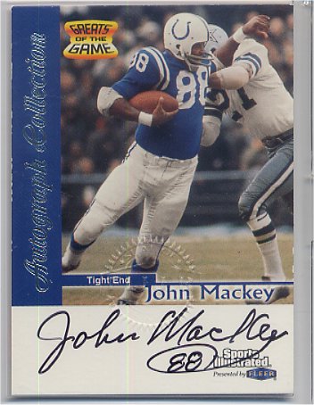 John Mackey (HOF) - Baltimore Colts