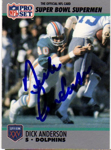 Dick Anderson - Miami Dolphins
