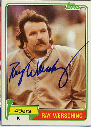 Ray Wersching - San Francisco 49ers