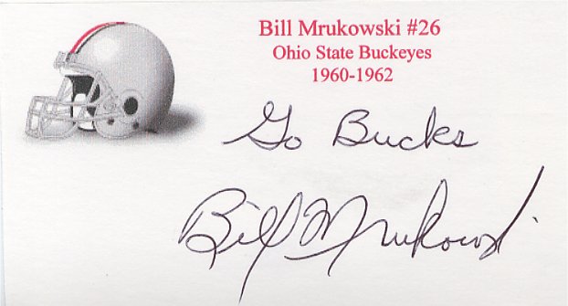 Bill Mrukowski - Ohio State Buckeyes