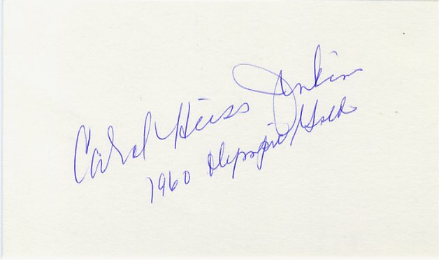 Carol Heiss~Jenkins - Olympian