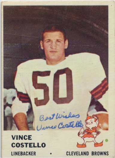 Vince Costello - Cleveland Browns