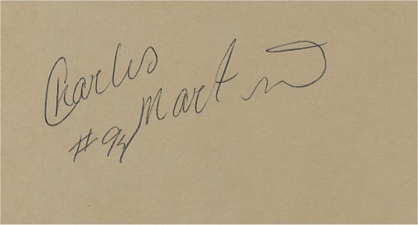 Charles Martin - Atlanta Falcons