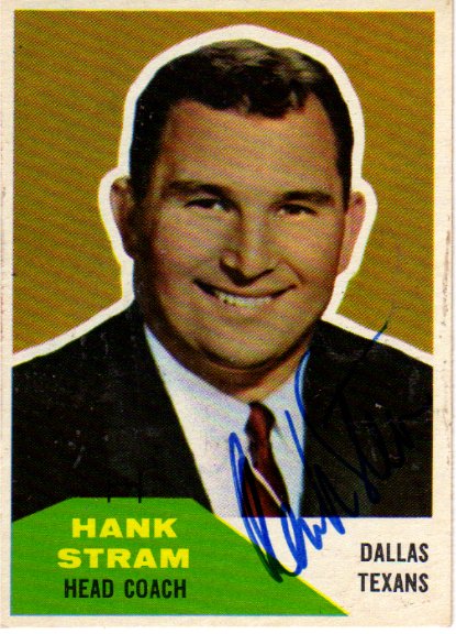 Hank Stram (HOF) - Kansas City Chiefs