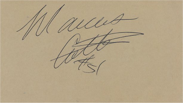 Marcus Cotton - Atlanta Falcons