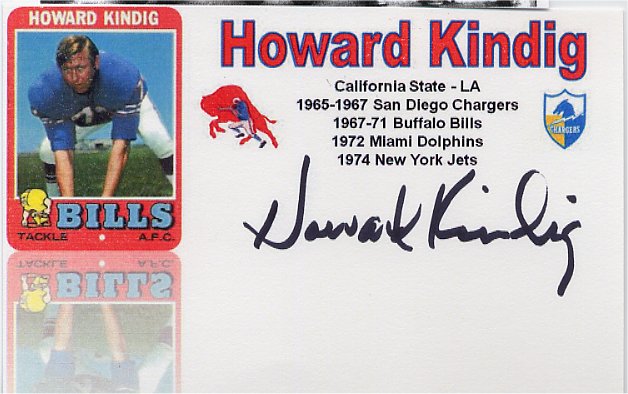 Howard Kindig - San Diego Chargers