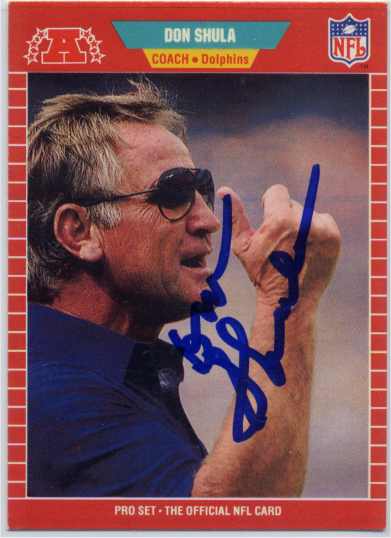 Don Shula (Coach) - Miami Dolphins