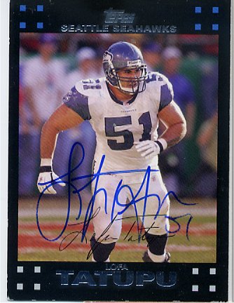 Lofa Tatupu - Seattle Seahawks