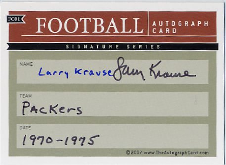 Larry Krause - Green Bay Packers