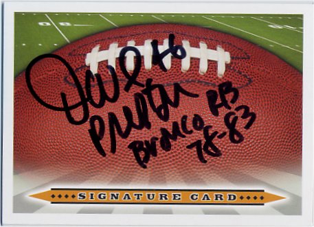 Dave Preston - Denver Broncos