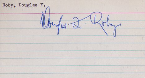 Douglas Roby - Cleveland Indians