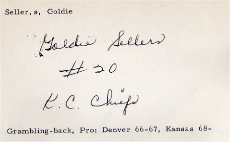 Goldie Seller - Denver Broncos