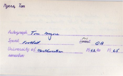 Tom Myers - Detroit Lions