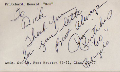 Ronald Pritchard - Houston Oilers