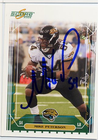 Mike Peterson - Jacksonville Jaguars