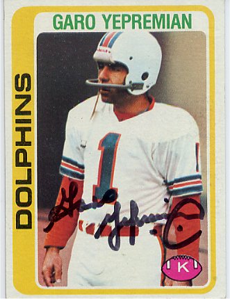 Garo Yepremian - Miami Dolphins