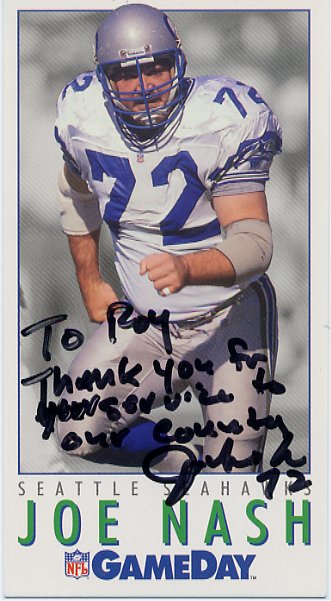 Joe Nash - Seattle Seahawks
