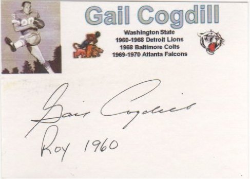 Gail Cogdill - Detroit Lions