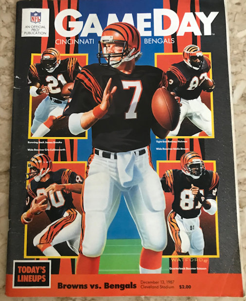 Cleveland vs Cincinatti - 12/13/87