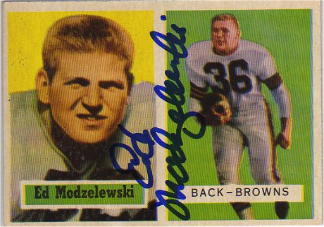 Ed Modzelenski - Cleveland Browns