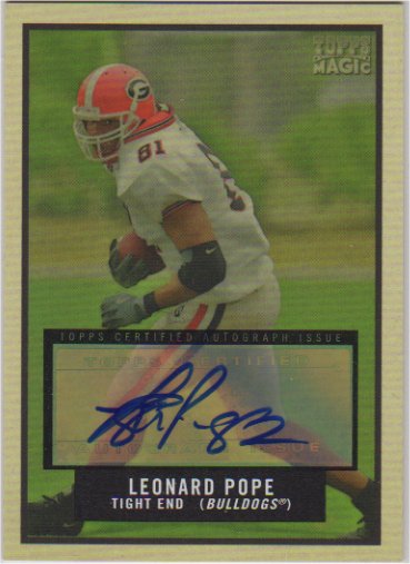 Leonard Pope - Georgia Bulldogs