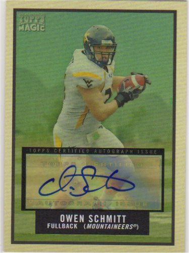 Owen Schmitt - West Virginia Mountaineers