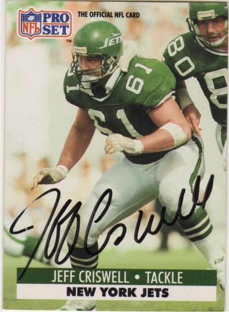 Jeff Criswell - New York Jets