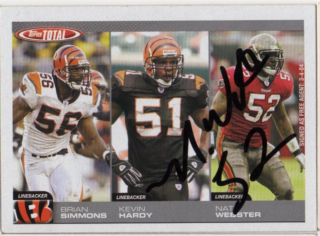 Nate Webster - Cincinnati Bengals