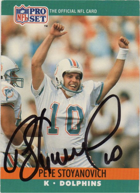 Pete Stoyanovich - Miami Dolphins