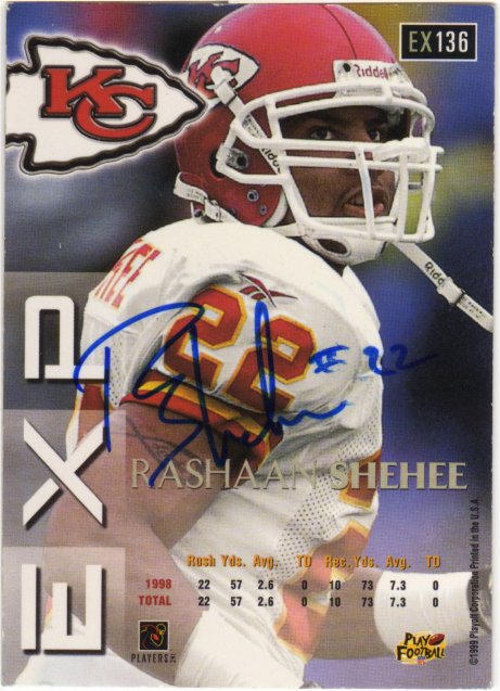 Rashaan Shehee - Kansas City Chiefs